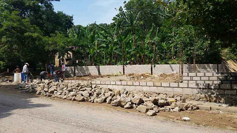 park construction san lorenzo hoduras