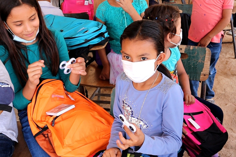 Backpaks & School Supplies distributed in Honduras