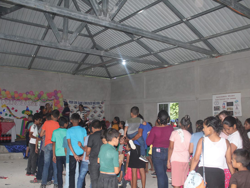 Dia del Niño celebration San Loenzo Honduras 2022