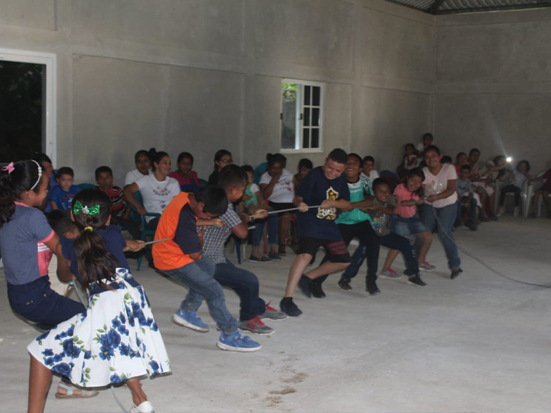 Dia del Niño celebration San Loenzo Honduras 2022